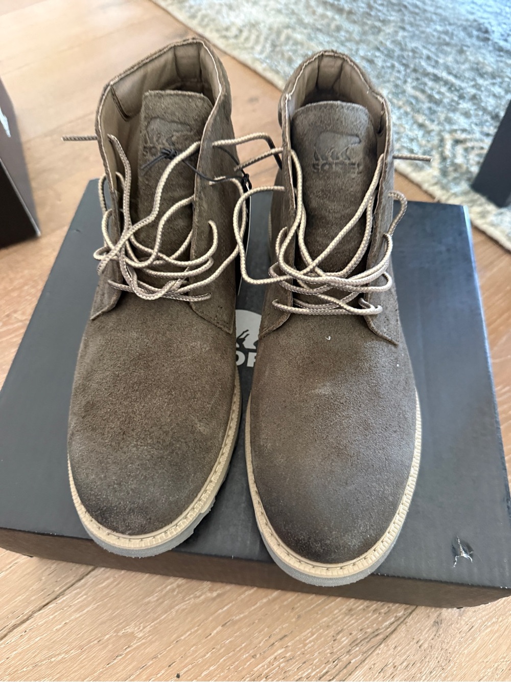 Sorel Men's Brown Suede Chukka Boots